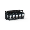 Лампа светодиодная Black 7Вт P45 шар 6500К холод. бел. E27 550лм шаг. диммир. GAUSS 105102307-S