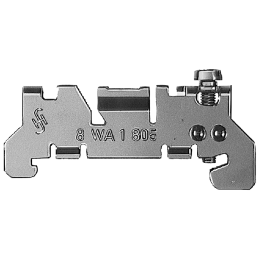 Ограничитель на DIN-рейку для клем. зажимов Siemens 8WA1805