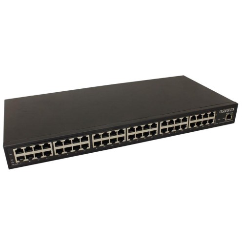 Инжектор управляемый PoE Midspan-24/370RGM Gigabit Ethernet на 24 порта OSNOVO 11495