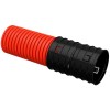 Труба гофрированная двустенная ПНД жесткая d125мм (дл.5.7м) ELASTA IEK ET-TG13-212-125-D57-K04
