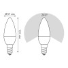 Лампа светодиодная Elementary 10Вт свеча 6500К холод. бел. E14 750лм GAUSS 33130