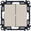 Переключатель 2-кл. СП Valena Life 10А IP20 250В с лицев. панелью безвинтов. зажимы механизм сл. кос