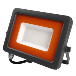Прожектор светодиодный PFL-S2 30Вт 6500К IP65 220–240В ДО с клапаном закален. матов. стекло сер. Pro