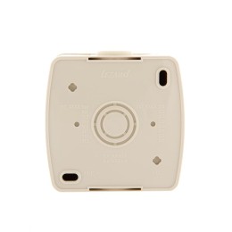 Розетка 1-м ОП Nata 16А IP20 с заземл. керамика крем. LEZARD 710-0300-122