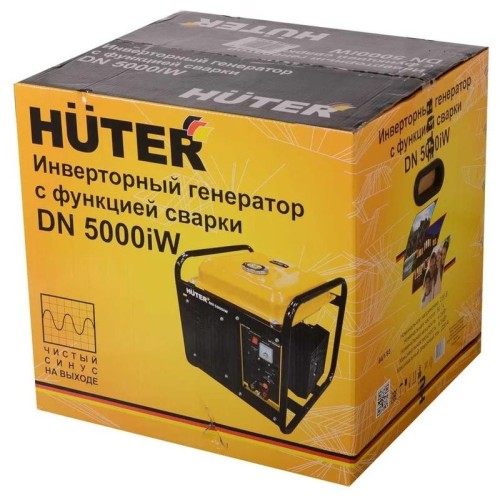 Электрогенератор инверторный DN 5000iW с функцией сварки HUTER 64/1/93