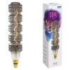 Лампа светодиодная филаментная LED-SF41-5W/SOHO/E27/CW CHROME/SMOKE GLS77CR SOHO спиральный филамент