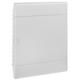 Щиток Тусо скрытая проводка на 54 модуля с дверцей 645х464х116мм(серый с непрозрачной дверцей) Ruvin