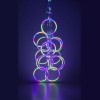 Гирлянда светодиодная "Занавес" "Неоновые кольца" EGNIG-RI 2.4х0.65м 520LED мультиколор IP20 220В 8