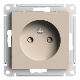 Розетка AtlasDesign 16А без заземл. защ. шторки механизм песочн. SE ATN001249