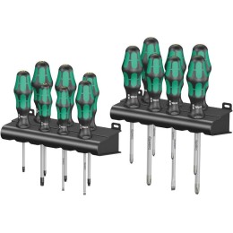 Набор отверток с двумя подставками Kraftform Big Pack 300 14 предметов (PH 1/2/3; PZ 1/2/3; TX 10/15
