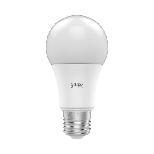 Лампа светодиодная Basic 13.5Вт A60 грушевидная 4100К нейтр. бел. E27 1300лм GAUSS 1023224