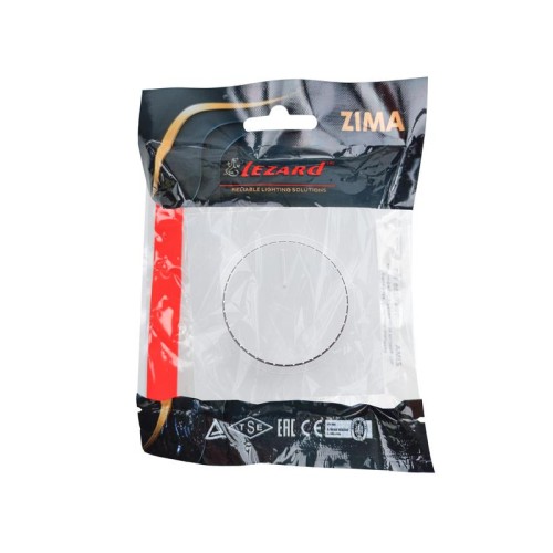 Диммер 1000Вт СП ZIMA IP20 бел. LEZARD 704-0288-157
