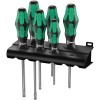 Набор отверток 334/6 Rack Kraftform Plus Lasertip 6 предметов (PH 1х80/2х100; SL 0.5х3.0х80/0.8х4.0х