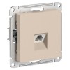 Розетка телефонная AtlasDesign RJ11 механизм песочн. SE ATN001281