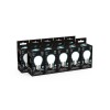 Лампа светодиодная филаментная Black Filament 9Вт P45 шар матовая 4100К нейтр. бел. E27 610лм GAUSS