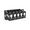 Лампа светодиодная филаментная Black Filament 9Вт P45 шар матовая 4100К нейтр. бел. E14 610лм GAUSS