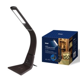 Светильник настольный TLD-565 Brown/LED/360Lm/3000-6000K/Dimmer/WR 12Вт сенсорный выкл. диммер беспр