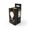 Лампа светодиодная филаментная Black Filament 9Вт P45 шар матовая 3000К тепл. бел. E14 590лм GAUSS 1