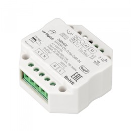 Диммер SMART-D5-TUYA-DIM-IN (230V, 1.5A, TRIAC, WiFi, 2.4G) (Arlight, IP20 Пластик, 5 лет)