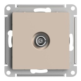 Розетка телевизионная оконечная TV AtlasDesign 1дБ механизм песочн. SE ATN001291