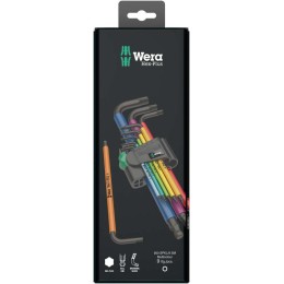 Набор Г-образных ключей 950/9 SPKL Hex-Plus Multicolour BlackLaser 1 9 предметов (1.5/2/2.5/3/4/5/6/