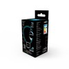 Лампа светодиодная филаментная Black Filament 9Вт P45 шар матовая 4100К нейтр. бел. E27 610лм диммир