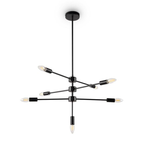 Светильник Firefly 60Вт E14х7 IP20 подвесной Freya FR5338PL-07B