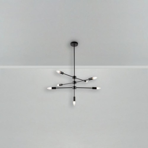 Светильник Firefly 60Вт E14х7 IP20 подвесной Freya FR5338PL-07B