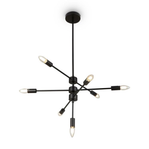 Светильник Firefly 60Вт E14х7 IP20 подвесной Freya FR5338PL-07B