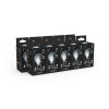Лампа светодиодная филаментная Black Filament 9Вт P45 шар матовая 4100К нейтр. бел. E14 610лм диммир