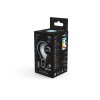 Лампа светодиодная филаментная Black Filament 9Вт P45 шар матовая 4100К нейтр. бел. E14 610лм диммир