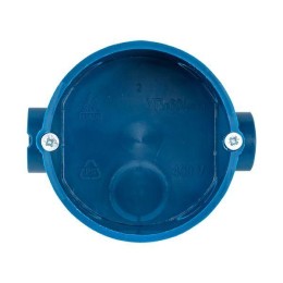 Коробка установочная КМТ-010-002 для твердых стен 68х42 с саморезами IP20 розн. стикер PROxima EKF p