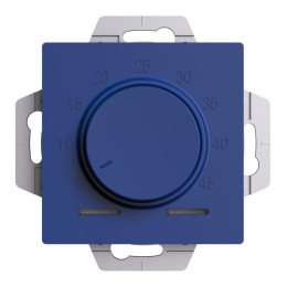 Термостат теплого пола электронный AtlasDesign 10А с датчиком механизм аквамарин SE ATN001135