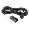 Удлинитель-шнур 1х10м с заземл. 6А IP44 1.3кВт ПВС 3х0.75 черн. Rexant 11-7089
