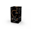 Лампа светодиодная филаментная Black Filament 9Вт P45 шар матовая 3000К тепл. бел. E14 590лм диммир.