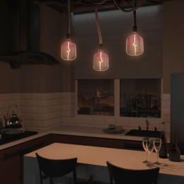 Лампа светодиодная филаментная Black Filament 5Вт V140 1800К тепл. бел. E27 200лм GAUSS 1010802105