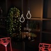 Лампа светодиодная филаментная Black Filament 4Вт контурная Artline A72 матовая 2700К тепл. бел. E27