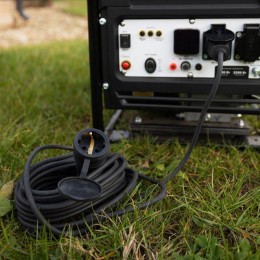 Удлинитель-шнур на рамке 1х20м с заземл. 16А IP44 3.5кВт КГ 3х1.5 морозостойкий Rexant 11-7078