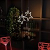 Лампа светодиодная филаментная Black Filament 7Вт Star матовая 2700К тепл. бел. E27 580лм GAUSS 1006