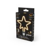 Лампа светодиодная филаментная Black Filament 7Вт Star матовая 2700К тепл. бел. E27 580лм GAUSS 1006