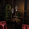 Лампа светодиодная филаментная Black Filament 4Вт контурная Artline свеча матовая 2700К тепл. бел. E