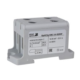 Клемма вводная силовая двойн. OptiClip КВС 16-95 сер. КЭАЗ 351046