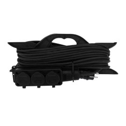 Удлинитель-шнур на рамке 3х20м с заземл. 16А IP44 3.5кВт КГ 3х1.5 морозостойкий Rexant 11-7081