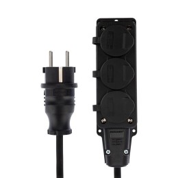 Удлинитель-шнур на рамке 3х20м с заземл. 16А IP44 3.5кВт КГ 3х1.5 морозостойкий Rexant 11-7081