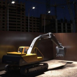 Прожектор светодиодный Elementary 200Вт 6500К IP65 16800лм 200-240В ДО черн. GAUSS 691511200