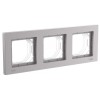Рамка 3-пост. AtlasDesign Aqua IP44 алюм. SE ATN440303