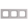 Рамка 3-пост. AtlasDesign Aqua IP44 алюм. SE ATN440303