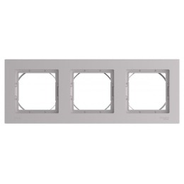 Рамка 3-пост. AtlasDesign Aqua IP44 алюм. SE ATN440303