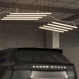 Светильник Lite G13 IP65 1276х60х55мм ДСП линейный для LED ламп 1х1200мм GAUSS 909437112