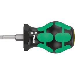 Отвертка короткая шлицевая 335 SL Stubby (0.8х4х24.5мм) Wera WE-008841
